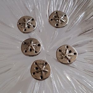 Sand Dollar Floating Charm